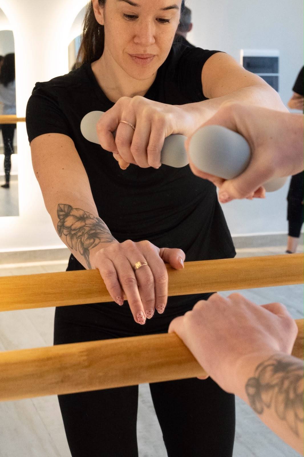 Clase BARRE en Código Pilates