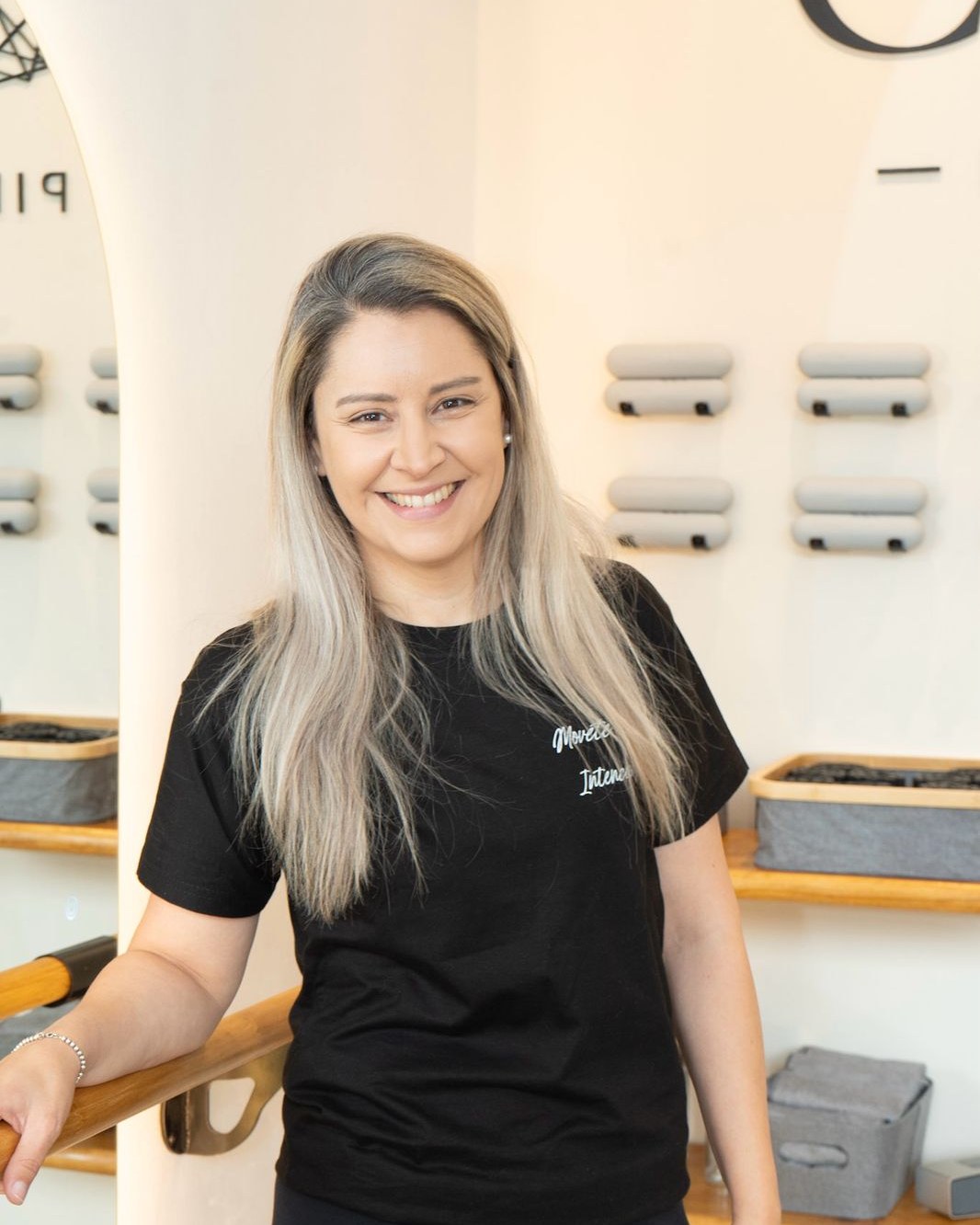 Maggie, instructora y fundadora de Código Pilates